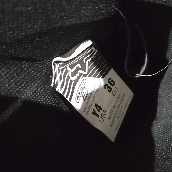 Fox comp 3 riding boots size Youth 4 - Picture 3 of 3